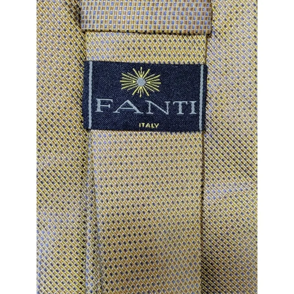 Fanti Mens Silk Necktie Designer